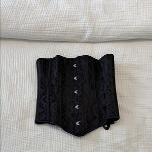 Black XS Brocade Corset